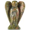 Unakite Crystal Guardian Angel Protection Pocket Angel, Approx. 2-3 Inch VTrendz