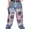 Thai Printed Pant Draw string harem pants with single pocket 100% Rayon VTrendz