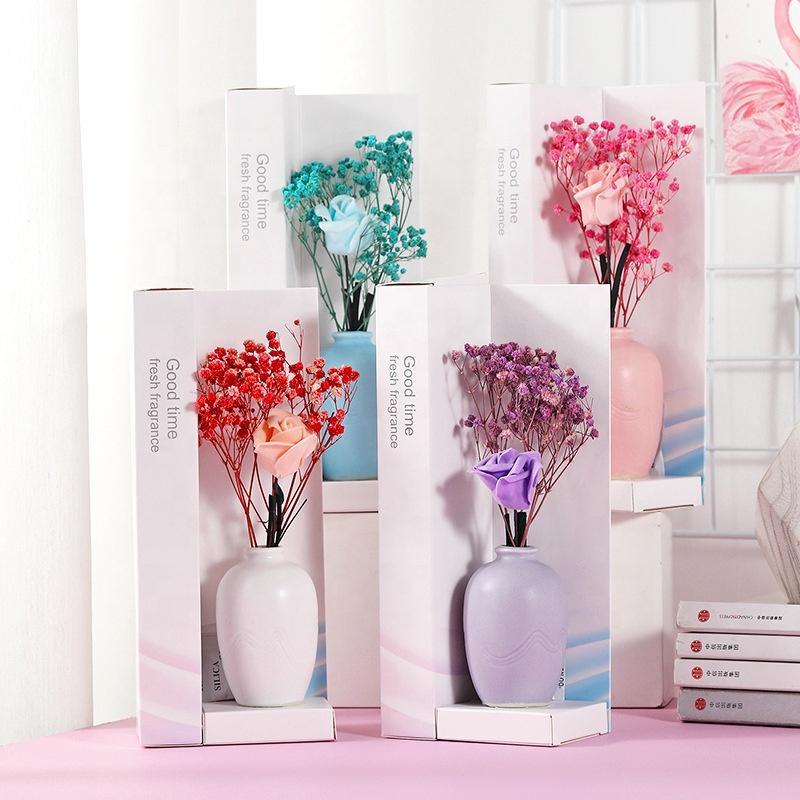 Essential Oil Dried Flower Diffuser | A Vase of Aromatic Serenity