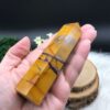 Mookaite Obelisk Tower Jumbo Healing Wand Spirit Stone 8 Faceted Pointed Obelisk Tower Healing Reiki Wand Metaphysical Balance Energy Approx. 4 inches tall VTrendz