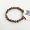 Unakite Stone Bracelet Natural Stone Beads Yoga Beads Charm Bracelet 8 mm VTrendz