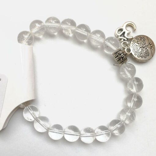 Clear Quartz Natural Stone Bracelet: The Master Healer & Luminous Amplifier