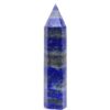 Lapis Lazuli Obelisk Tower Jumbo Healing Wand Spirit Stone 8 Faceted Pointed Obelisk Tower Healing Reiki Wand Metaphysical Balance Energy Approx. 2 - 5 inches tall VTrendz