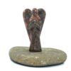 Unakite Crystal Guardian Angel Protection Pocket Angel, Approx. 2-3 Inch VTrendz