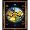 Pagan Calendar Tapestry 84" x 54" VTrendz