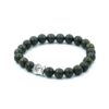 Pyrite Natural Stone Bracelet with Charms For Relaxation, Positivity, and Balancing Energy VTrendz