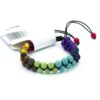 7-Chakra Adjustable Macrame Multicolor Beads Natural Stone Bracelet Prayer Beads VTrendz