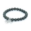 Pyrite Natural Stone Bracelet with Charms For Relaxation, Positivity, and Balancing Energy VTrendz