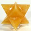 Merkaba Star Golden Quartz for Healing and Reiki Metaphysical Energy Balancing and Positivity 200 to 500 grams VTrendz