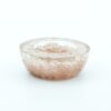 Rose Quartz Crystal Orgone Candle Holder/ Natural Stone Crystal Candle Stand for Tealight Candles 2.8 x 7 x 2.5 cm VTrendz