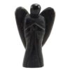 Black Tourmaline Crystal Guardian Angel Protection Pocket Angel, Approx. 2-3 Inch VTrendz