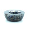 Lapis Lazuli Crystal Orgone Candle Holder/ Natural Stone Crystal Candle Stand for Tealight Candles 2.8 x 7 x 2.5 cm VTrendz