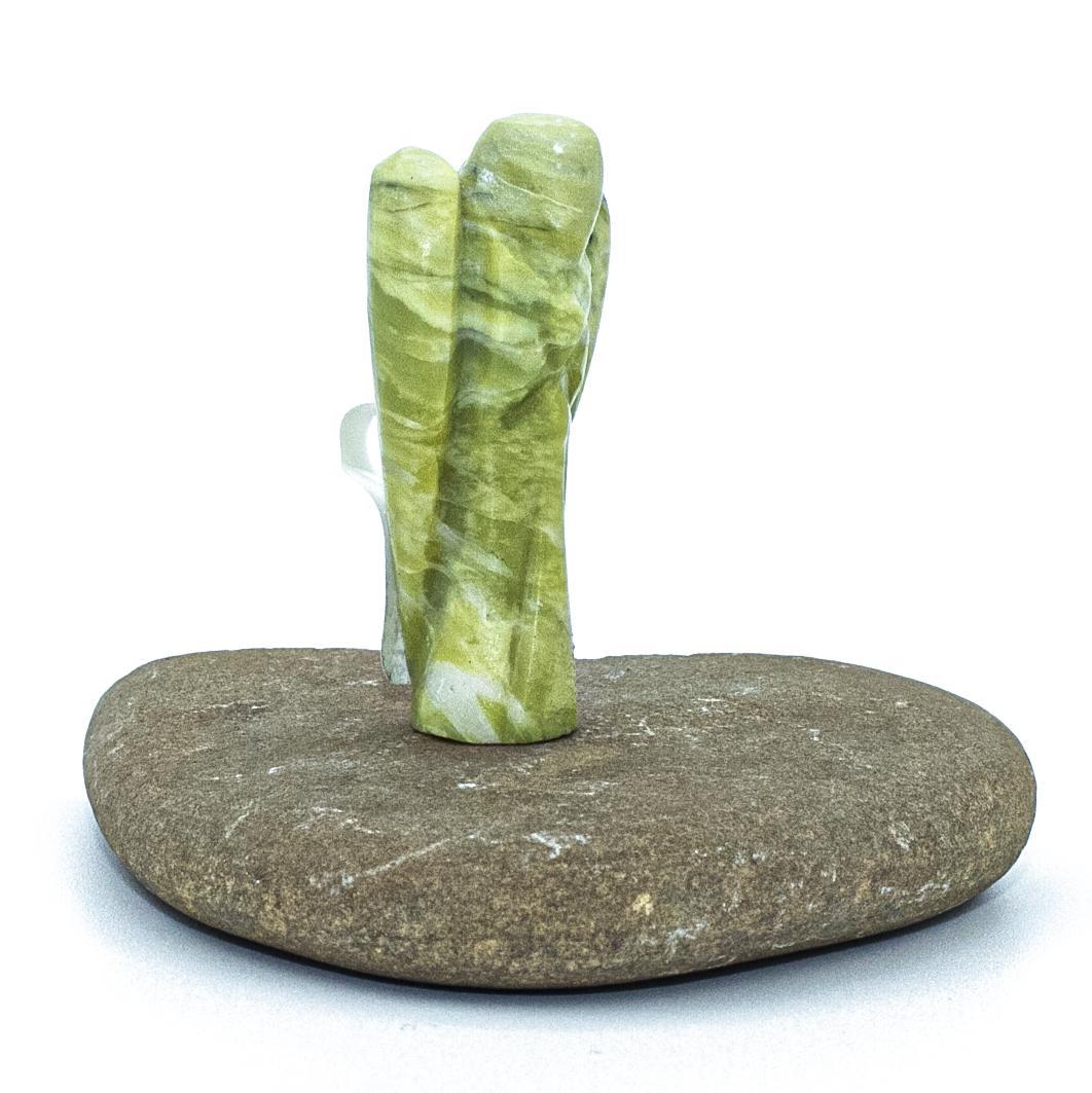 Yellow Jasper Crystal Guardian Angel Protection Pocket Angel, Approx. 2-3 Inch - Image 3