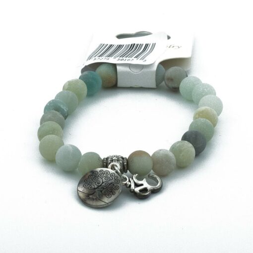 Amazonite Natural Stone Bracelet: The Hope Merchant & Fluid Truth
