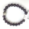 Amethyst Natural Stone Bracelet with Buddha, Om & Tree of Life Charm 8 mm Beads VTrendz