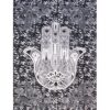 Hamsa Hand with Paisley print in Background Tapestry 84" x 54" VTrendz