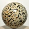 Dalmatian Jasper Sphere Natural Stone For Healing Stone for Creativity, Intuition & Protection, Meditation Crystal Healing Grid Reiki Metaphysical Energy