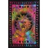 Sleeping Moon Tie dye Poster Wall Hanging Handmade Cotton Tapestry 40"x30" inch Both Horizontal and vertical Hang Options VTrendz