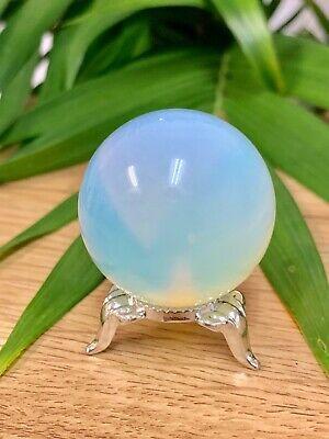 Opalite Sphere Natural Stone For Healing Stone for Creativity, Intuition & Protection, Meditation Crystal Healing Grid Reiki Metaphysical Energy. Size 2 to 5 inches
