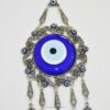 Circular Evil Eye wall hanging with dangler / Hanging, Handmade, 10" Inch VTrendz