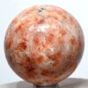 Sunstone Sphere Natural Stone For Healing Stone for Creativity, Intuition & Protection, Meditation Crystal Healing Grid Reiki Metaphysical Energy VTrendz