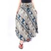 Skirt / Dress Coconut Buckle Elephant Long Comfy Skirt with Elastic Stretch and Adjustable Tie VTrendz