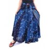 Skirt / Dress Coconut Buckle Printed Long Comfy Skirt/Dress with Elastic Stretch and Adjustable Tie VTrendz