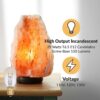 Light Bulbs for Himalayan Salt Lamps & Baskets, Chandeliers, Scentsy & Wax Warmers, E12 Socket Incandescent Candelabra Salt Lamp Bulb Long Lasting 25 Watt VTrendz