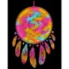 Dream Catcher 8-Feathers Full Circle Wall Hanging Handmade Cotton Tapestry 84"x54" inch VTrendz