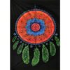 Dream Catcher 8-Feathers Full Circle Wall Hanging Handmade Cotton Tapestry 84"x54" inch VTrendz