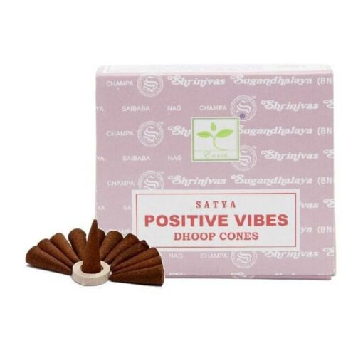 Satya Positive Vibes BACKFLOW Cones