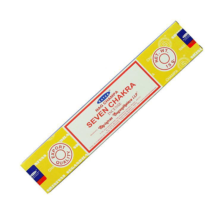 Satya Seven Chakra Incense Sticks for Alignment and Energy Flow - Image 2