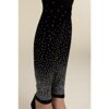 14466PI - Legging Black, Navy & Off White Color options with Rhinestone Vocal Brand VTrendz