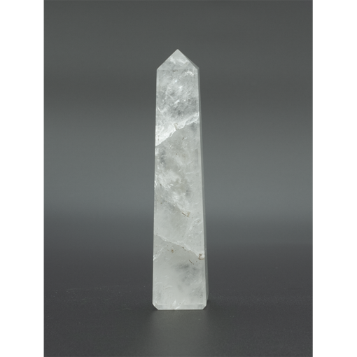 Selenite Pointed Obelisk Tower Point in Natural Crystal Stones Metaphysical Balance Energy Approx. 2 - 4 inches tall 4 or 6 Side facet