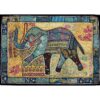 VPT-E07 Elephant Wall hanging Vintage Patchwork Tapestry Bohemian Handmade Beaded Embroidered Ethnic Hippie Indian Wall décor 40 x 60 Inches VTrendz