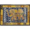 VPT-E10 Elephant Wall hanging Vintage Patchwork Tapestry Bohemian Handmade Beaded Embroidered Ethnic Hippie Indian Wall décor 40 x 60 Inches