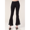 IM0854P VOCAL PANTS Bell Bottom with Bling and Lace at Bottom VTrendz