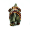 Labradorite Elephant Carved Statue Handmade Natural Crystals for Positivity and Energy Balancing Symbol of Goodluck, Strength, Protection, Wisdom, Power, and Integrity Approx. 6-7 cm or 2.5-3 inches VTrendz