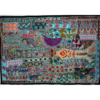 VPT-A08 Handmade Vintage Patchwork Abstract Tapestry Bohemian style Heavy Embroidered Ethnic Hippie Indian Wall décor Art Wall hanging 40 x 60 Inches VTrendz