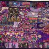 VPT-A17 Handmade Vintage Patchwork Abstract Tapestry Bohemian style Heavy Embroidered Ethnic Hippie Indian Wall décor Art Wall hanging 40 x 60 Inches VTrendz