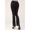 IM0854P VOCAL PANTS Bell Bottom with Bling and Lace at Bottom VTrendz