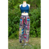 Striped Nepal Boho Harem Patch Pants VTrendz