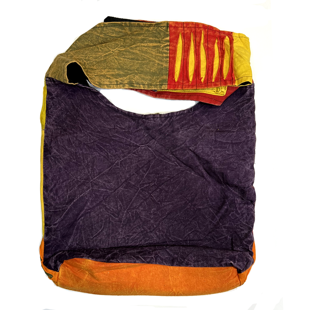 Dog Embroidered Hippie Hobo Bag - Image 3