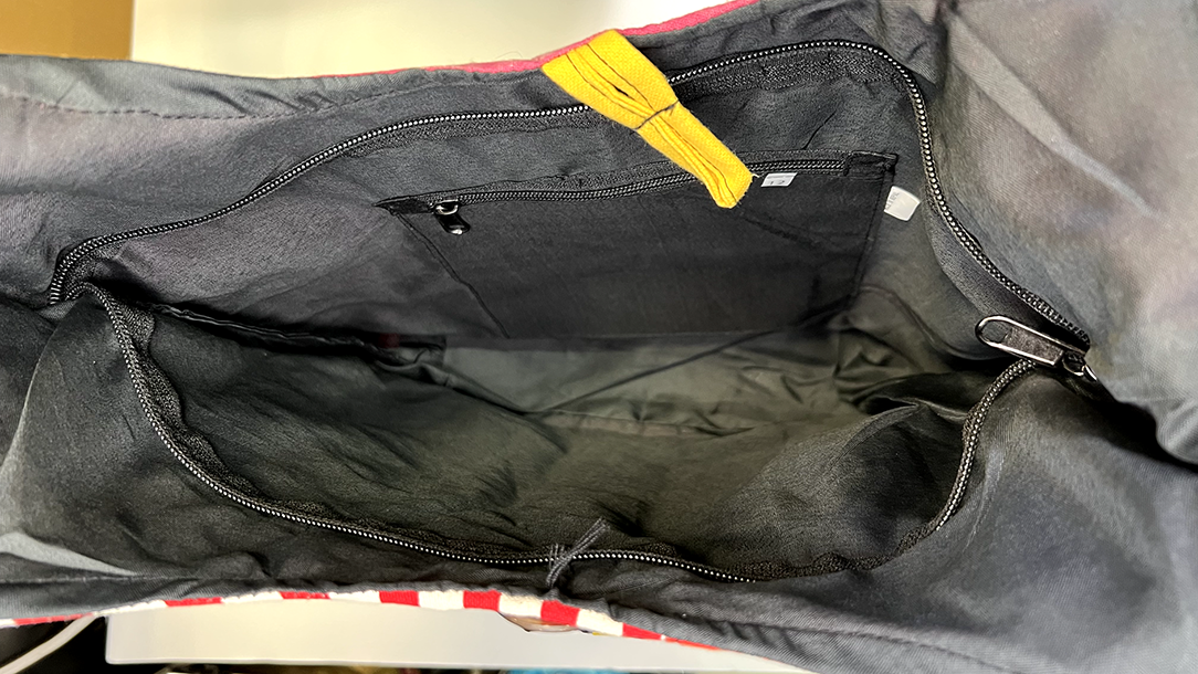 Bohemian Hobo Bag with Yin Yang & Hemp Leaf - Image 4