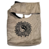 Bohemian Hobo Bag with Yin Yang & Hemp Leaf VTrendz