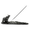 Ornate Elephant Incense Burner | Ash Catcher of Wisdom (10 inch) VTrendz