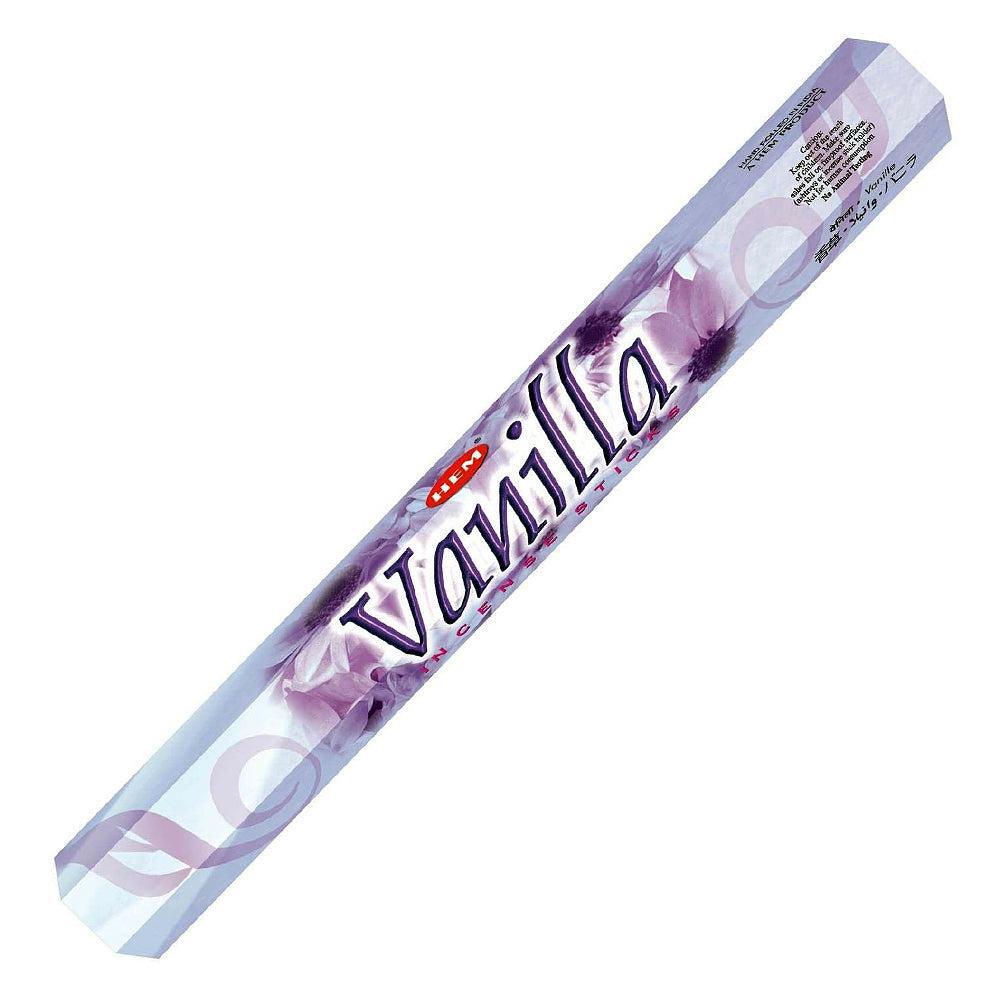 HEM Vanilla Incense Sticks for Comfort and Soothing Sweetness