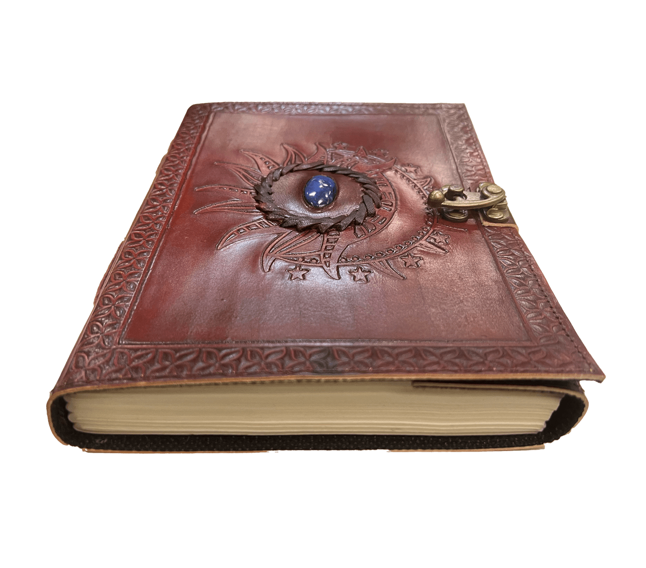 Sun & Moon Lapis Lazuli Journal | Celestial Grimoire - Image 4