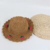 Kids Straw Hat with Cherries; Kids One Size Fits Most (19-20 inches), adjustable size VTrendz