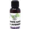 White Sage Lavender Smudge Spray for Gentle Cleansing and Calm VTrendz.net